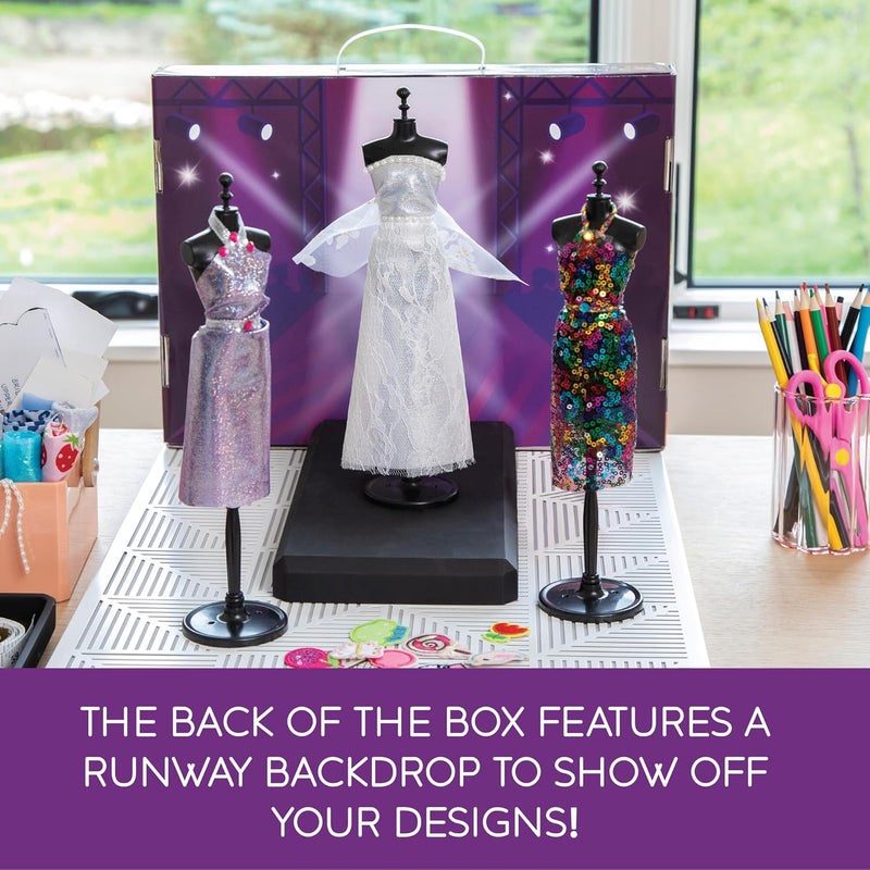 Mindware Run The Runway Fashion Design Kit for 8 Year Olds and Up - Image 4